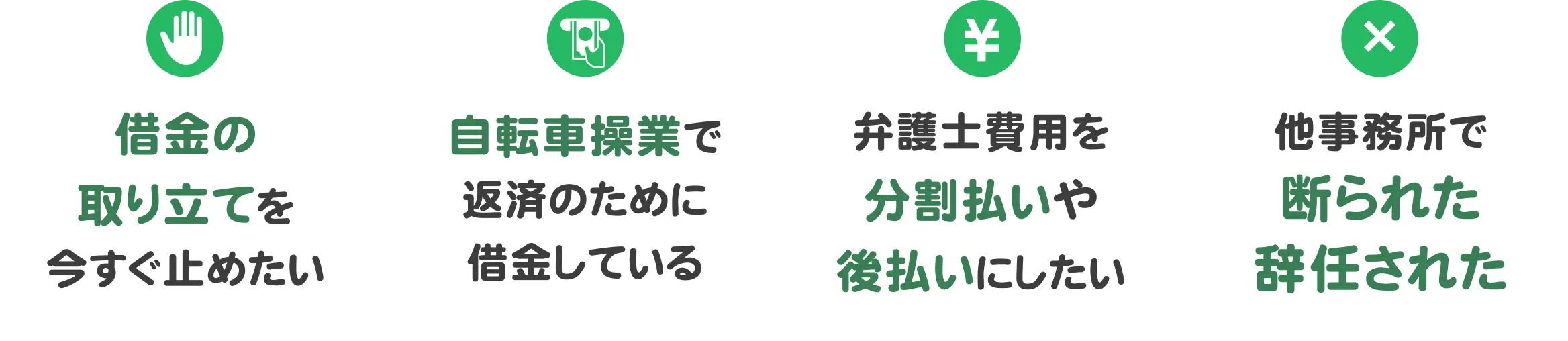 悩みリスト
